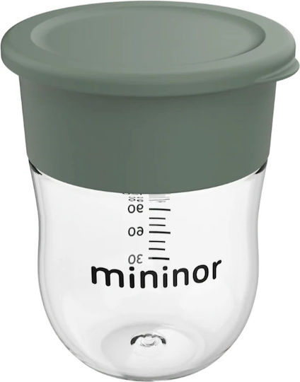 Mininor Παιδικό Ποτηράκι από Πλαστικό Πράσινο 220ml