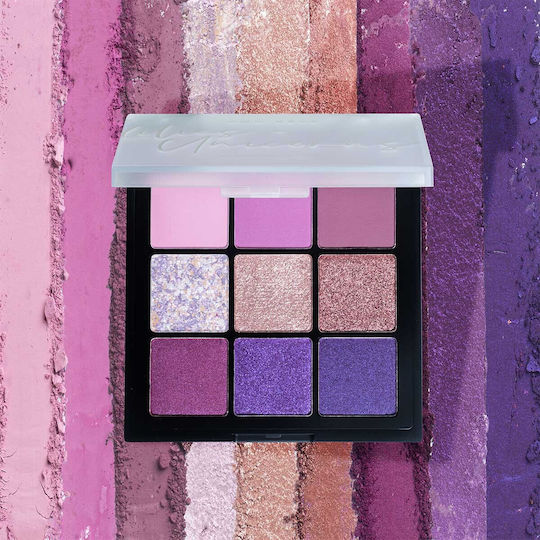 Mon Reve Happy Palettes Palette with Eye Shadows in Pressed Powder Form 15gr