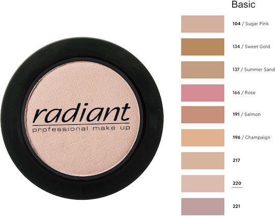 Radiant Professional Color Basic Σκιά Ματιών σε Στερεή Μορφή 220 4gr