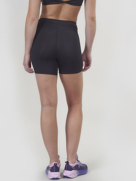 Training Women's Leggings-Shorts High Waist Black