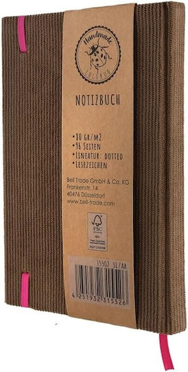 Lulubug Notizbuch A5 Bullet Journal Braun