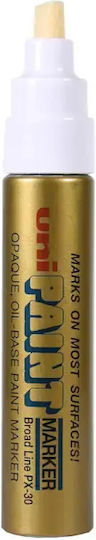 Uni Paint Marker Px-30 Broad 8 Mm Gold 4902778917404