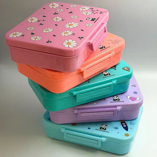 Ланч Кутия Bentobox 850ml Pandaboo – 5 Уникални Дизайна Цветя