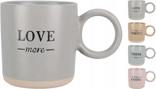 Koopman Keramiktasse Grau 350ml Koopman Keramiktasse Grau 350ml
