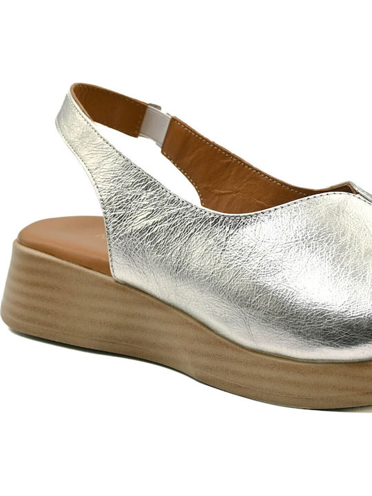 Anatomic Summer Women's Silver Platforms