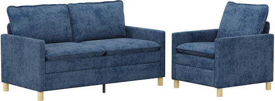 Living Room Furniture Set 2-Seater & Armchair