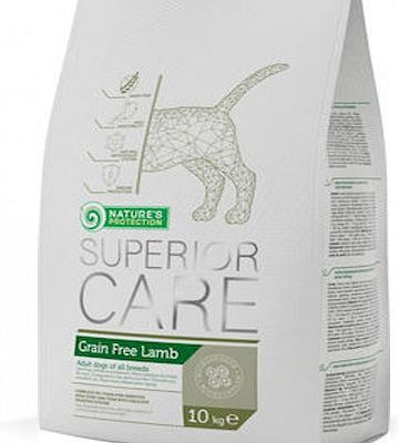 Nature's Protection Sensitive Skin & Stomach Small 1.5kg Dry Food Grain-Free & Gluten-Free for Adult Small Breed Dogs with Lamb