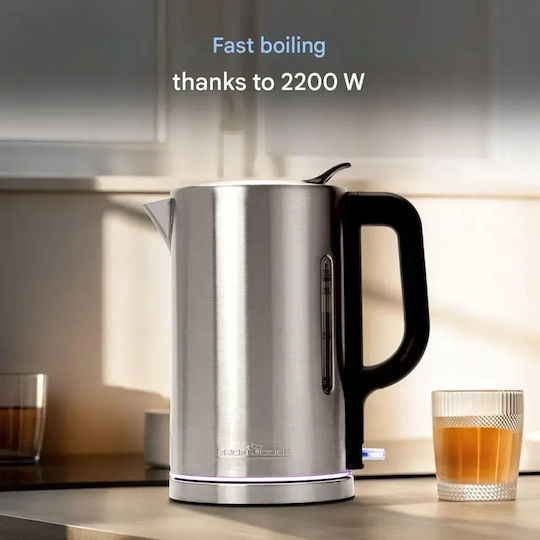 Profi Cook Fierbător 1.7l 2200W Argintiu