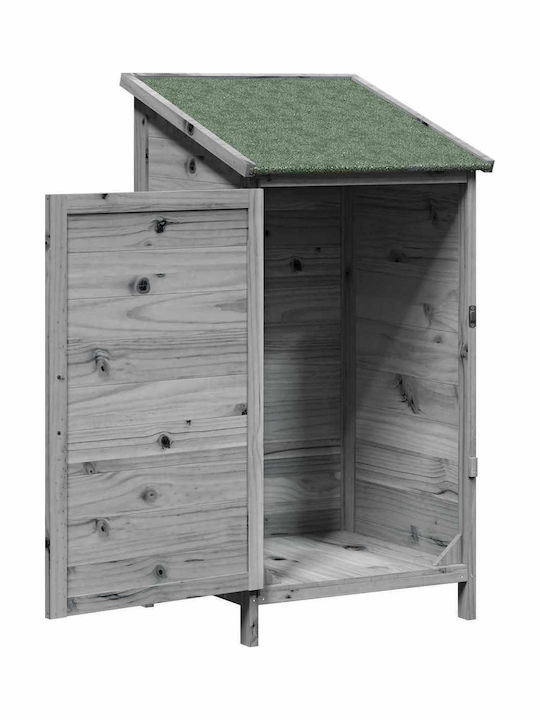 Wooden Garden Shed M0.59xW0.56xH1.135m