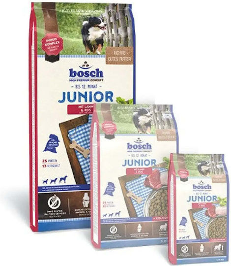 Bosch Petfood Concepts Junior 15kg Dry Food Grain-Free & Gluten-Free for Puppies with Lamb and Rice