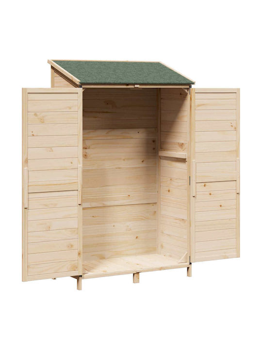 Wooden Garden Shed L1.065xW0.56xH1.76m