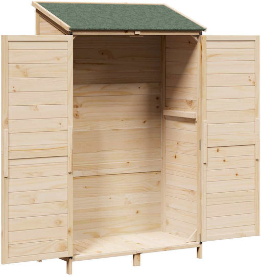 Wooden Garden Shed L1.065xW0.56xH1.76m