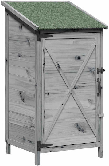 Wooden Garden Shed M0.595xP0.56xH1.135m