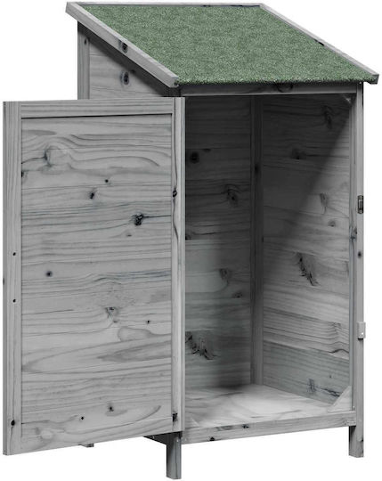 Wooden Garden Shed M0.595xP0.56xH1.135m