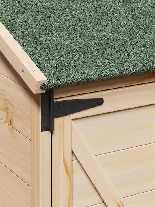 Wooden Garden Shed M0.595xP0.56xH1.135m