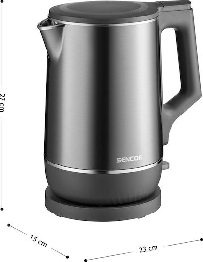 Sencor Βραστήρας 1.7lt 1800W Γκρι