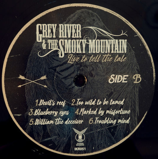 Grey River & Smoky Mountain Live To Tell Tale Vinyl