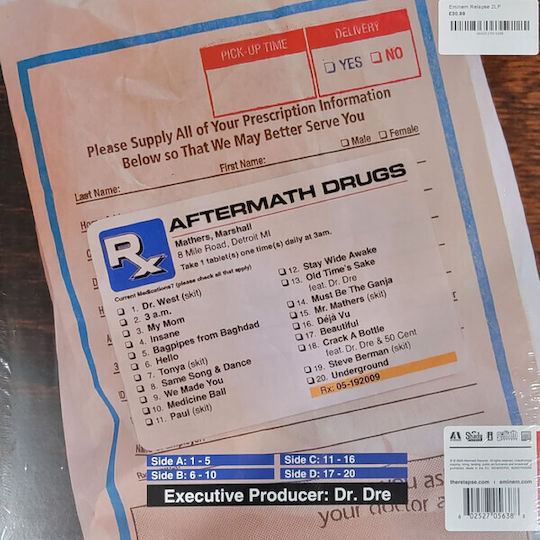 Eminem Relapse Vinyl