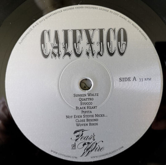 Calexico Feast Wire Vinyl