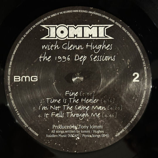 Iommi* Glenn Hughes 1996 Dep Sessions Vinyl