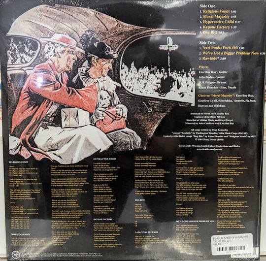 Dead Kennedys In God We Trust Inc Vinyl