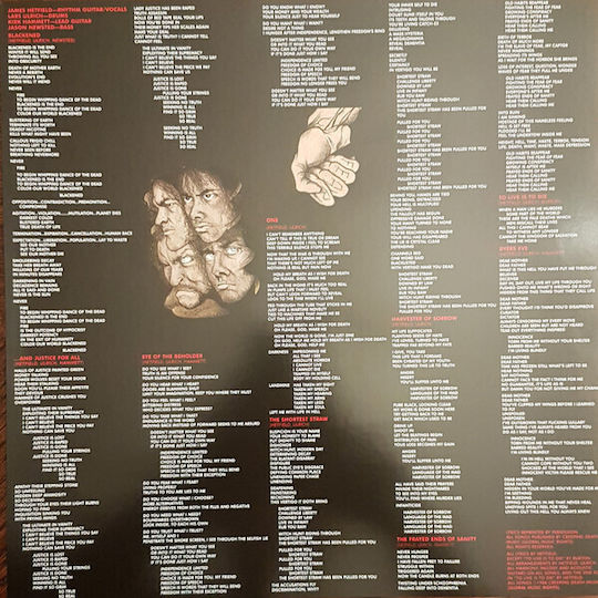 Metallica Justice All Vinyl