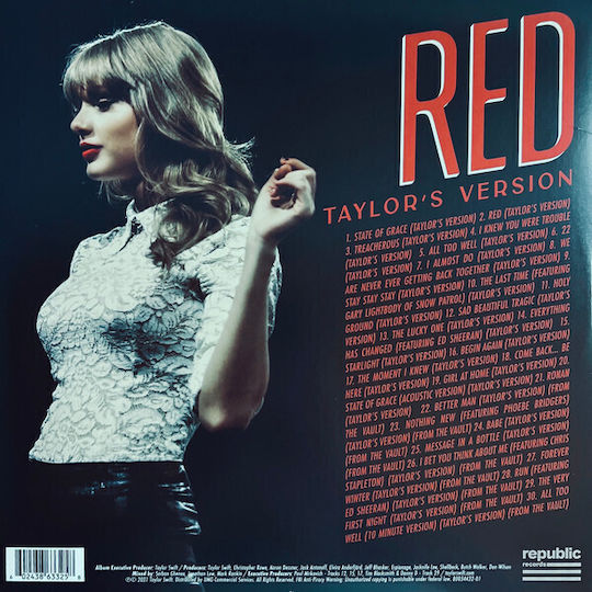Taylor Swift Red Taylor's Version Vinyl