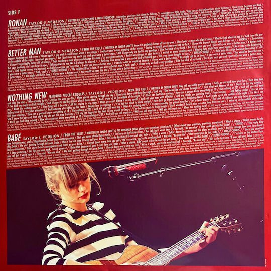 Taylor Swift Red Taylor's Version Vinyl