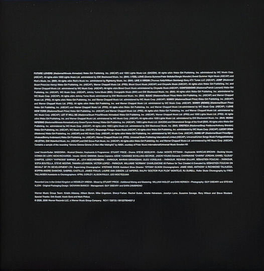 Madonna Confessions Tour Vinyl