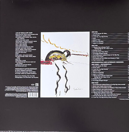 Captain Beefheart & Magic Band Lick My Decals Off Baby Vinyl Vinyl All Media