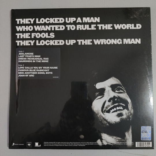 Leonard Cohen Songs Love Hate Vinyl