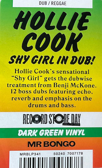 Hollie Cook Shy Girl In Dub Vinyl