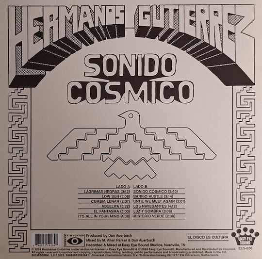 Hermanos Gutiérrez 2 Sonido Cósmico Vinyl