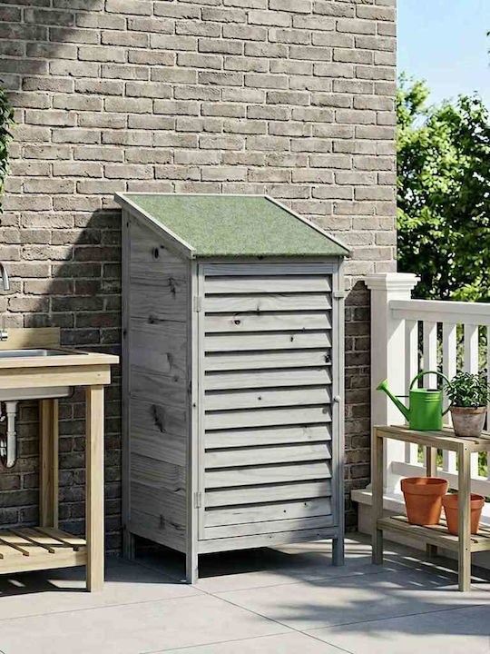 Wooden Garden Shed M0.59xW0.56xH1.135m