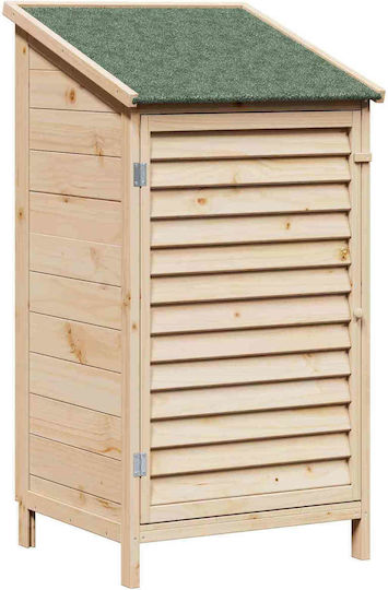 Wooden Garden Shed M0.59xP0.56xH1.135m