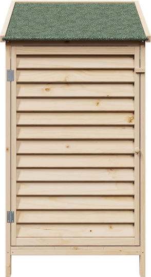 Wooden Garden Shed M0.59xP0.56xH1.135m