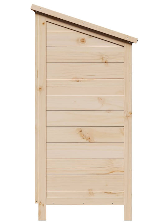 Wooden Garden Shed M0.59xP0.56xH1.135m