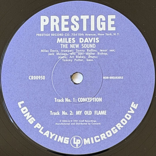 Miles Davis New Sounds Vinyl