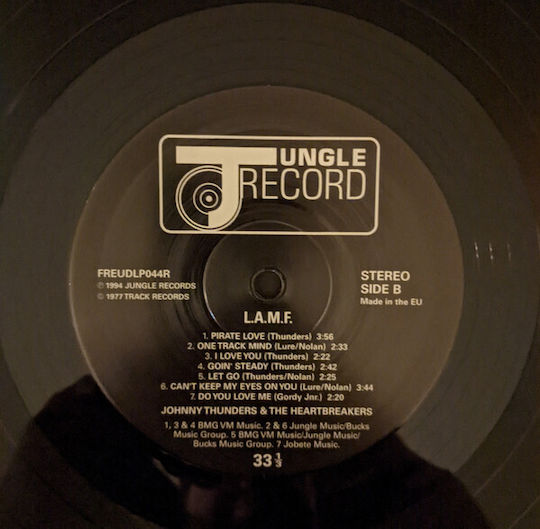 Johnny Thunders & Heartbreakers* L.a.m.f Lost '77 Mixes Vinyl