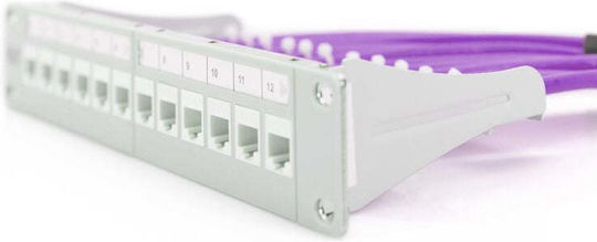 Digitus U/UTP Cat.6 (Gigabit) Καλώδιο Δικτύου Ethernet 100m Μωβ