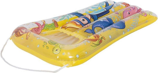 Jilong Kid's Inflatable Pool Mattress Yellow 74x48cm