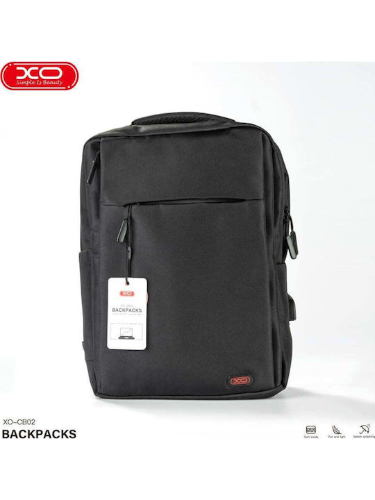 XO Cb02 Τσάντα Πλάτης 15.6" Μαύρη