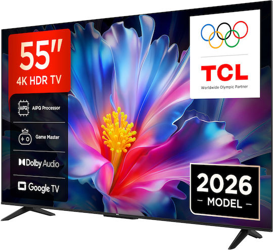 TCL Smart Τηλεόραση 55" 4K UHD LED P6L HDR (2026) 55P6L