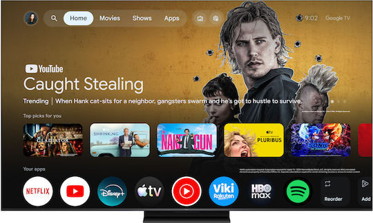 TCL Smart Τηλεόραση 65" 4K UHD Mini LED C7L HDR (2026) 65C7L
