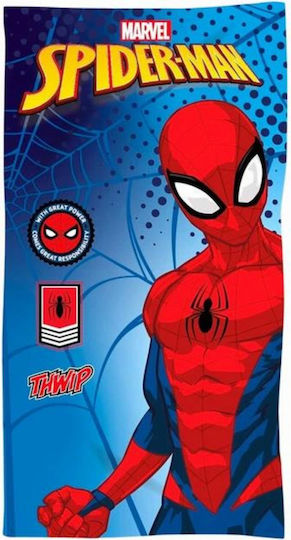 Marvel Παιδική Πετσέτα Θαλάσσης Spiderman 140x70εκ.