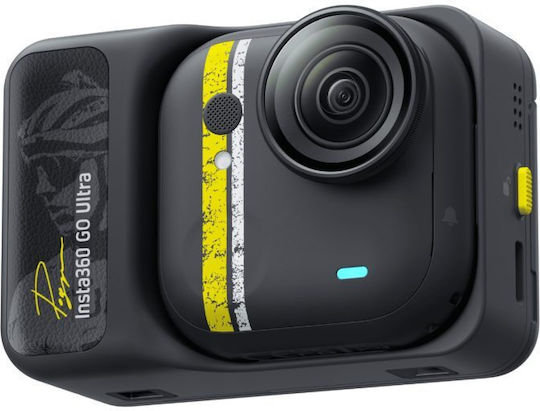 Insta360 GO Ultra Action Camera 4K Ultra HD Underwater Tadej Pogačar Edition with 2.5" Touch Screen and Wi-Fi Midnight Black