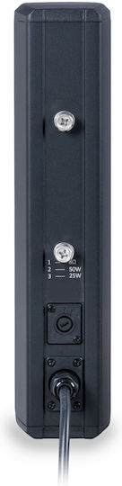 Helvia Passive Wall Installation Speaker 50W Piece Black