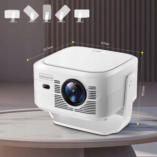 Zenwire PrimeView IMC460 Pro Mini Projector LCD