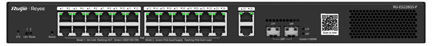 Ruijie RG-ES228GS-P Managed L2 PoE+ Switch with 24 Gigabit (1Gbps) Ethernet Ports and 2 SFP Ports