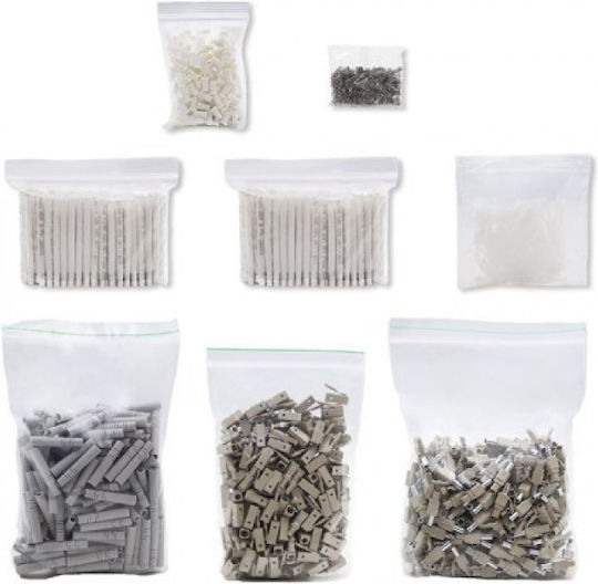 Qoltec LC Fiber Optic Connectors Multimode 2.0mm Assembly Kit 200 Pieces